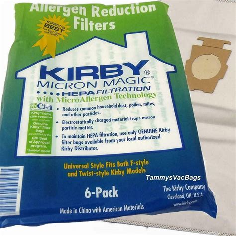 Keep Your Vacuum Cleaner Running Efficiently with Kirby Micron Magic Bags